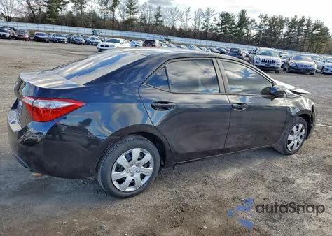 2015 Toyota Corolla L from USA, damaged, VIN 2T1BURHE4FC392139